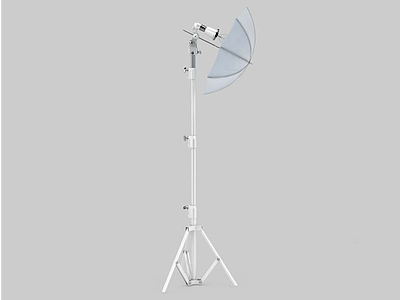 雨伞落地灯模型3d模型