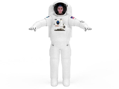 宇航员模型3d模型