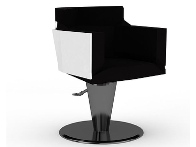 黑色转椅模型3d模型