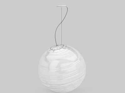 球形吊灯模型3d模型