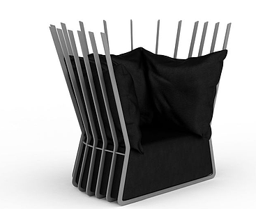 3d创意单人沙发椅免费模型