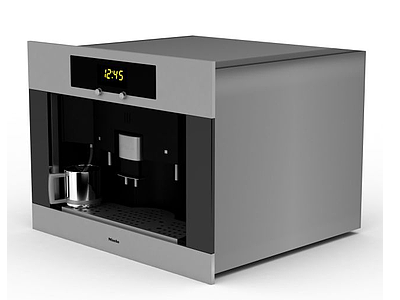 咖啡机模型