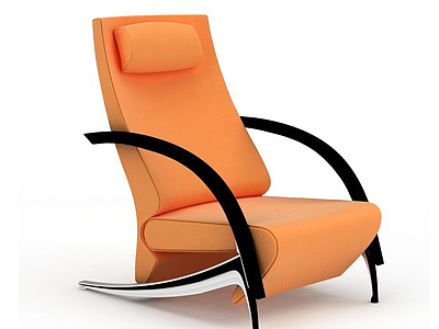 3d休息躺椅模型