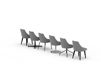3d现代简约椅子模型