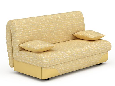简约时尚沙发模型3d模型