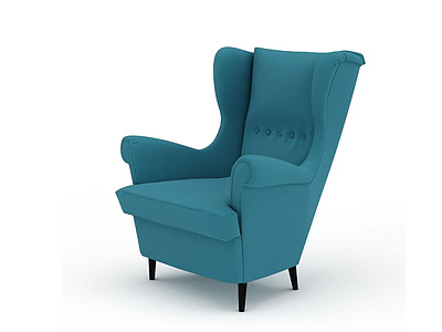 现代舒适沙发椅模型3d模型