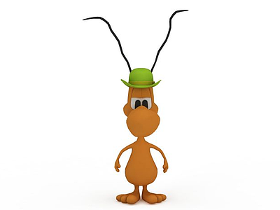 3d卡通蚂蚁模型免费模型