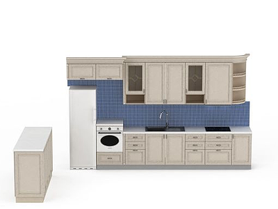 3d厨房用品模型