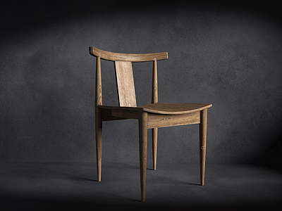3d现代椅子模型
