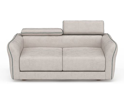 休闲双人沙发模型3d模型