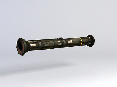 COD5武器火箭筒模型3d模型