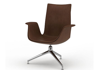 现代沙发转椅模型3d模型