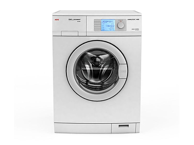 3d滚筒洗衣机模型