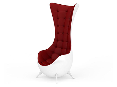 3d现代简约风格休闲椅模型