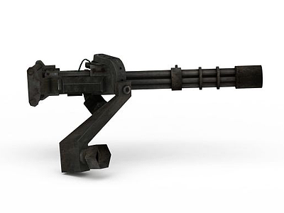 COD5武器炮模型3d模型