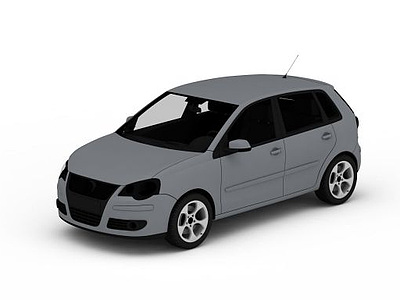 普通小汽车模型3d模型