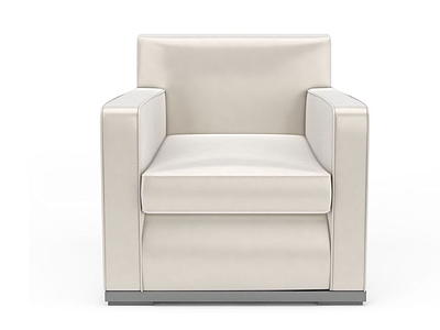 现代简约风格单人椅子模型3d模型