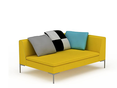 3d彩色沙发免费模型