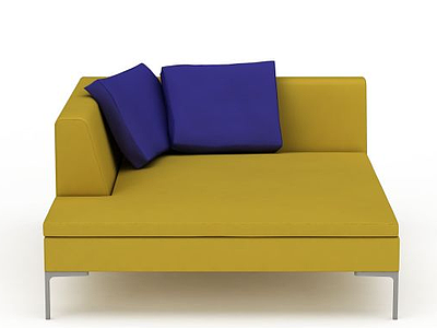 现代简约风格沙发床模型3d模型