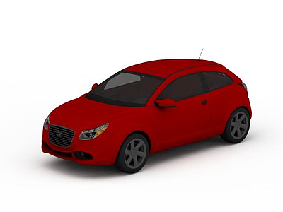 3d微型汽车模型