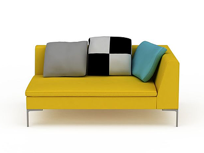 3d创意彩色沙发免费模型