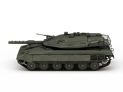 军事坦克模型3d模型