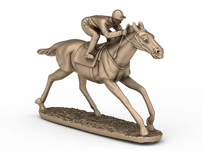 铜雕塑模型3d模型