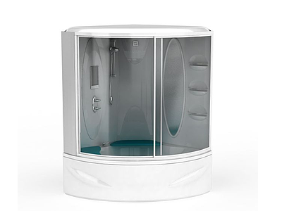 3d家庭淋浴房免费模型