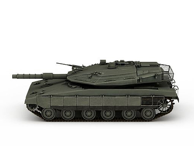 军事坦克模型3d模型