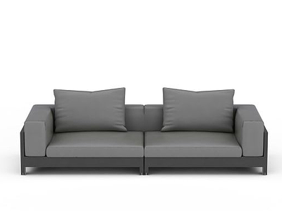 室内双人沙发模型3d模型