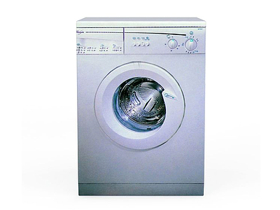 家用全自动洗衣机模型3d模型