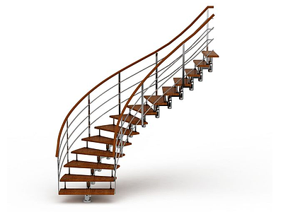 3d旋转楼梯免费模型