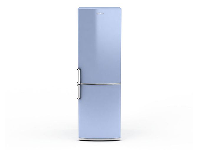 双门冰箱模型3d模型