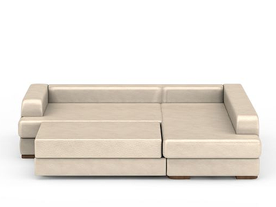 现代简约沙发床模型3d模型