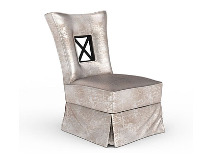 中式沙发椅子模型3d模型