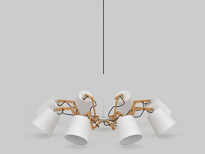 3d室内装饰吊灯免费模型