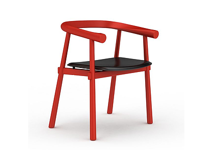 简易椅子模型3d模型