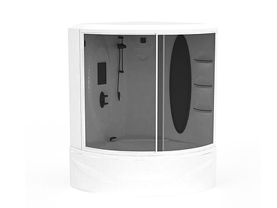 3d淋浴房免费模型