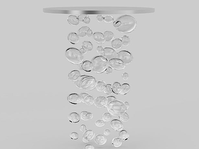 3d创意水晶灯免费模型