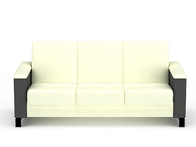 3d客厅简约风格沙发免费模型