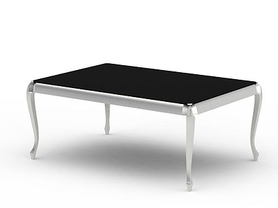 长桌子模型3d模型