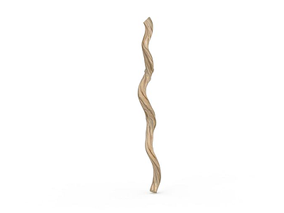 木质艺术品模型3d模型