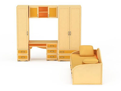 3d室内家具组合免费模型