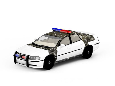 警车模型