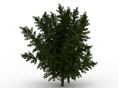 空气净化树模型3d模型