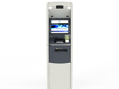 3d<font class='myIsRed'>自助ATM取款机</font>免费模型