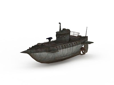 海上船只模型3d模型
