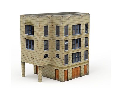 现在建筑模型3d模型