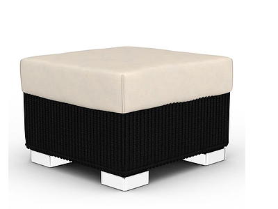 室内沙发凳模型3d模型