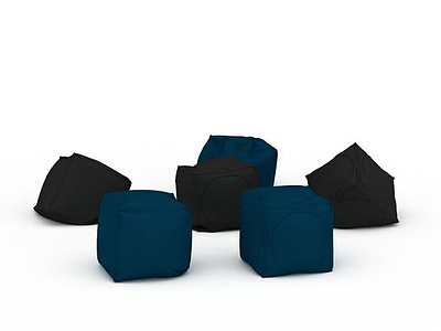 3d沙发凳免费模型